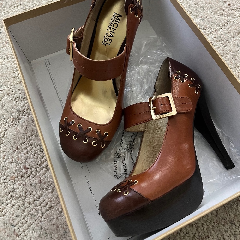 Michael Kors stiletto Mary Jane’s